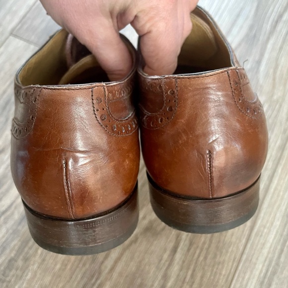 BRUNO MAGLI Milford Brown Leather Oxfords | 9 - Picture 8 of 9